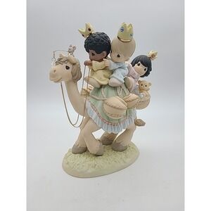 We Would See Jesus Wisemen 1309/1500 Chapel Exclusive Precious Moments Camel Vtg